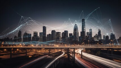 Fototapeta premium Statistics and Urban Development: World Statistics Day