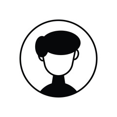Profile Picture vector icon stock illustration