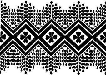 black and white pattern