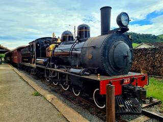 old steam locomotive