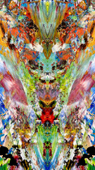 Abstract background wallpaper. Ethnic pattern. Mixtures of oil paint. Trendy hand painting canvas. Wall decor and Wall art prints Idea. 3D Texture. Art object