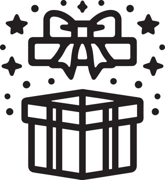 recommend clip art: Gift Box Vector Icon.