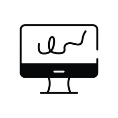 Digital Signature vector icon
