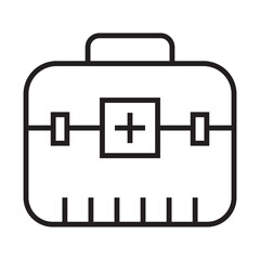 Obraz premium First Aid KitIcon Design