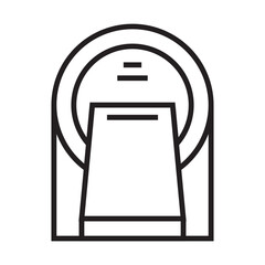 MRI ScannerIcon Design