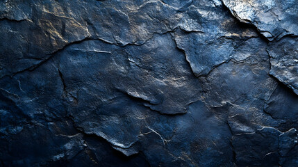 Dark Blue Stone Texture Background
