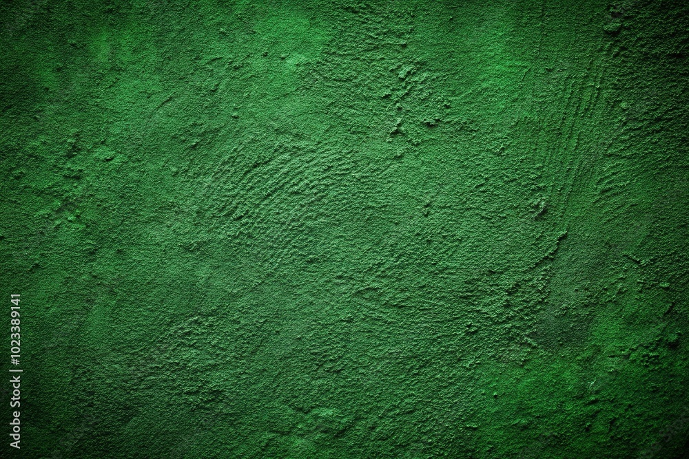 Wall mural green rough surface background dark concrete blackboard material or chalk board texture abstract gru