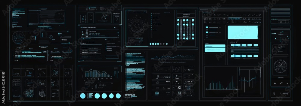 Poster Designed for modern user interfaces, this set includes callouts, frames, pointers, circles, arrows, and headers.