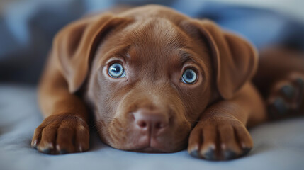 Mały, śliczny piesek - szczeniaczek