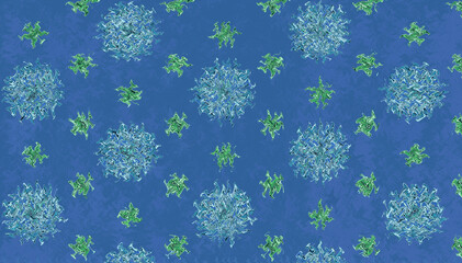 Digital And Textile Design Pattern