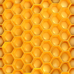 Seamless Honeycomb Texture. Perfect for: Rosh Hashanah, organic food markets, honey farms