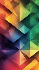 Fototapeta premium Abstract geometric background with vibrant colors.