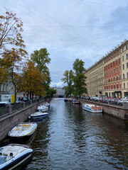 Fototapeta premium The canal in Saint Petersburg