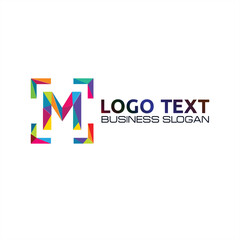 M  lettering logo is simple, easy to understand and authoritative