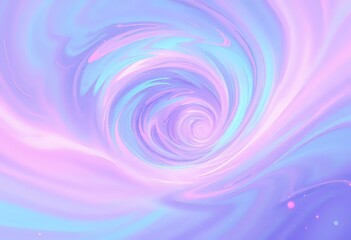 Fototapeta premium Vibrant Purple Spiral Galaxy in Space, Night Sky Scene