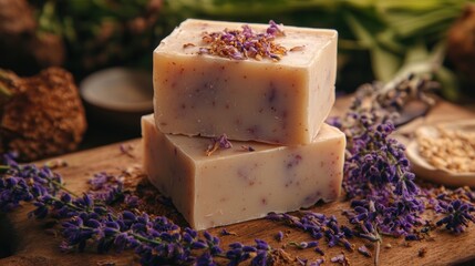 Natural Lavender Soap
