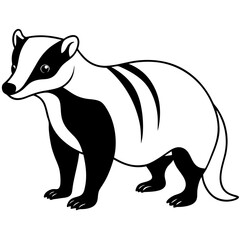 Panda Vector Illustration on White Background  Cute and Detailed Animal Design