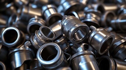 A Pile of Shiny Metal Parts