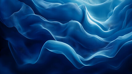 Obraz premium Abstract Blue Fabric Background