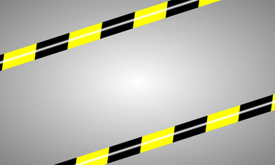 Background With Warning Safety Police Line. Simple style background justice, prohibition, danger