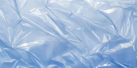Obraz premium Transparent plastic wrap texture forming an abstract background design