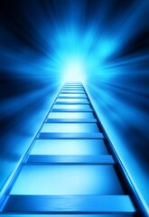 A Close-up of a Metallic Ladder Symbolizing Wealth Ranking, Featuring Minimalist Design Elements Highlighting Financial Success and Social Status Concepts.