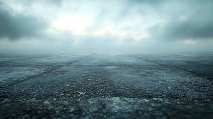 Abstract Background with Foggy Sky and Stone Texture