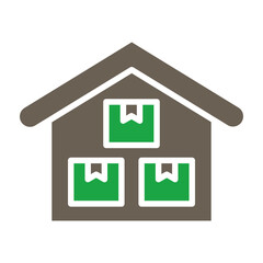 Warehouse Icon Design