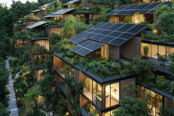 modern eco friendly condominium