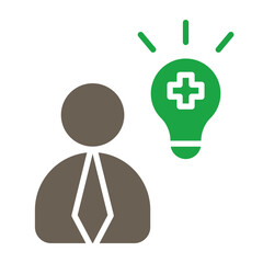 Positive Thinking Icon Design