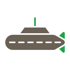 Submarine Icon Design