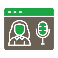Webcast Icon Design