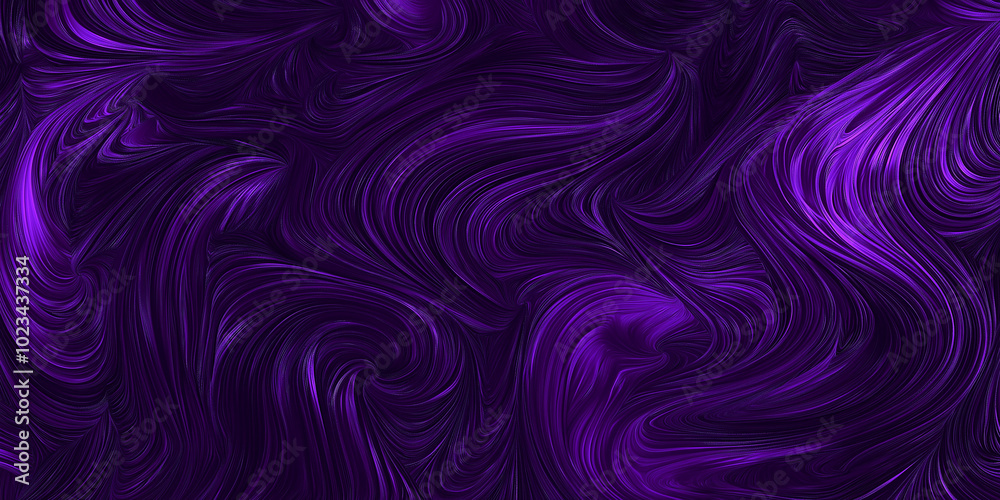 Aufkleber Abstract purple swirls background creating dynamic flowing pattern
