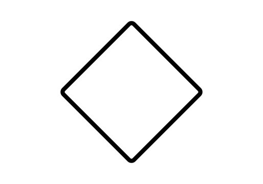 recommend clip art: Icono negro de rombo o cuadrado