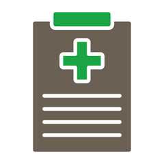 Obraz premium Health Report Icon Design