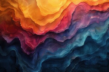 abstract background in colors and patterns for Evaluate Your Life Day