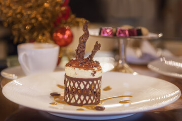 Tiramisu cake. The favorite desert from Italy