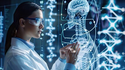 patient care Explain how advances in genetics and AI affect treatment outcomes and patient experiences.