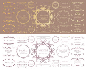 クリスマスのフレームデザイン