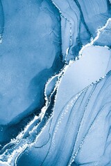 Original artwork photo of marble ink abstract art. High resolution photograph from exemplary original painting. Abstract painting was painted on HQ paper texture to create smooth marbling pattern.