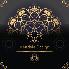 Realistic Mandala Background
