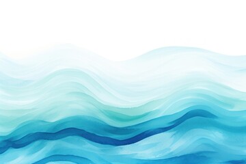 Fototapeta premium Watercolor background backgrounds turquoise nature.
