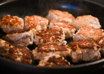 Danish fried meatballs