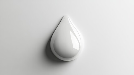 Fototapeta premium Smooth Textured Water Drop Enhancing Product Shine and Clarity