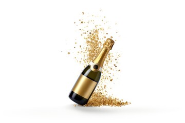 PNG Bottle champagne drink wine.
