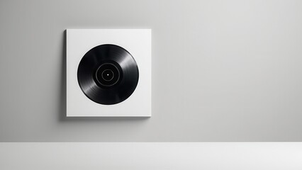 Mockup vinyl record. Great for displaying limited edition releases. 