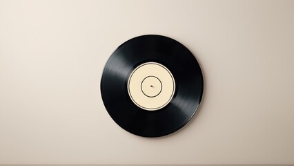 Vinyl album mockup. Ideal for presenting music albums in a creative way. 