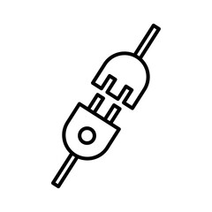 An electric plug icon representing power sources or electrical connections.