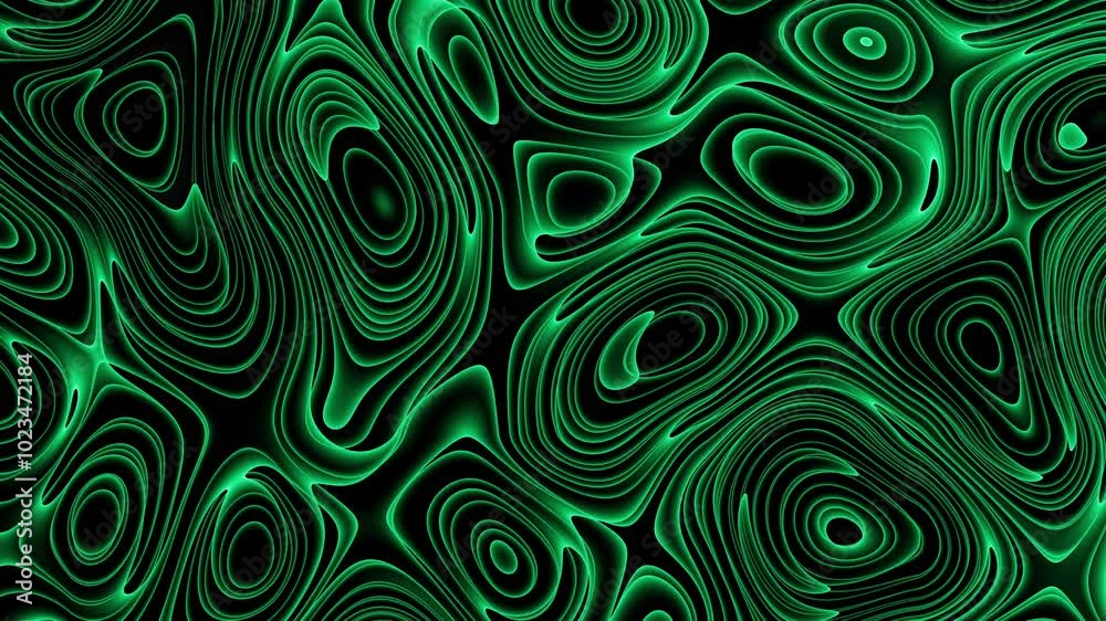 Poster 4k abstract neon swirls. seamless looping background