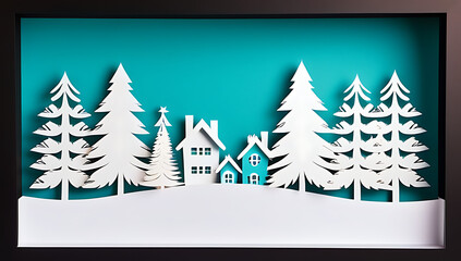 Obraz premium cozy atmosphere perfect winter holiday decor